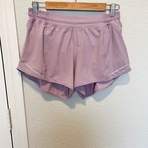 RARE Rose Quartz Lululemon Hotty Hot Shorts